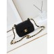 Replica perfetta Borsa Mini Flap AS4946 nera Imitazione Outlet Online