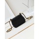 Replica perfetta Borsa Mini Flap AS4946 nera Imitazione Outlet Online