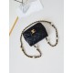 Replica perfetta Borsa Mini Flap AS4946 nera Imitazione Outlet Online