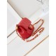 Migliore Repliche Borsa Mini Flap AS4946 rossa Economiche Outlet Online