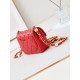 Migliore Repliche Borsa Mini Flap AS4946 rossa Economiche Outlet Online
