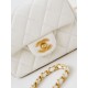 Miglior Falso Borsa Mini Flap AS4946 bianca Economiche Premium