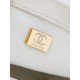 Miglior Falso Borsa Mini Flap AS4946 bianca Economiche Premium
