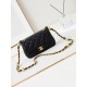 Migliore Repliche Borsa Mini Flap AS4947 nera Economiche Outlet Online