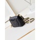 Migliore Repliche Borsa Mini Flap AS4947 nera Economiche Outlet Online