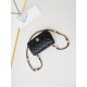 Migliore Repliche Borsa Mini Flap AS4947 nera Economiche Outlet Online