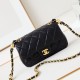 Migliore Repliche Borsa Mini Flap AS4947 nera Economiche Outlet Online