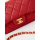 Replica perfetta Borsa Mini Flap AS4947 rossa Imitazione Outlet Online