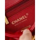 Replica perfetta Borsa Mini Flap AS4947 rossa Imitazione Outlet Online