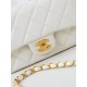 Miglior Falso Borsa Mini Flap AS4947 bianca Economiche Premium