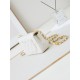 Miglior Falso Borsa Mini Flap AS4947 bianca Economiche Premium