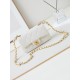 Miglior Falso Borsa Mini Flap AS4947 bianca Economiche Premium
