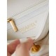 Miglior Falso Borsa Mini Flap AS4947 bianca Economiche Premium