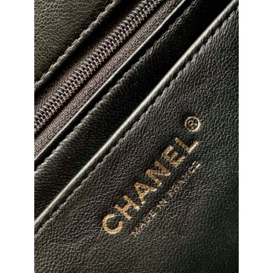 Miglior Falso Borsa Mini con patta nera AS4384 Economiche Premium
