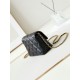Replica perfetta Borsa mini con patta nera AS4986 Imitazione Outlet Online