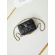 Replica perfetta Borsa mini con patta nera AS4986 Imitazione Outlet Online