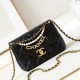 Replica perfetta Borsa mini con patta nera AS4986 Imitazione Outlet Online