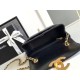 Replica perfetta Mini Flap Bag Nero AS5026 Imitazione Outlet Online