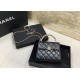 Miglior Falso Mini pochette con manico con catena nera AP2945 Economiche Premium