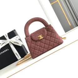 Migliore Repliche Borsa Mini Kelly Denim arancione AS4416 Economiche Outlet Online