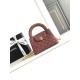 Migliore Repliche Borsa Mini Kelly Denim arancione AS4416 Economiche Outlet Online