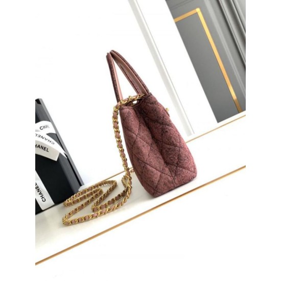 Migliore Repliche Borsa Mini Kelly Denim arancione AS4416 Economiche Outlet Online