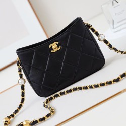 Replica perfetta Borsa Mini a tracolla AS4948 nera Imitazione Outlet Online