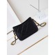 Replica perfetta Borsa Mini a tracolla AS4948 nera Imitazione Outlet Online