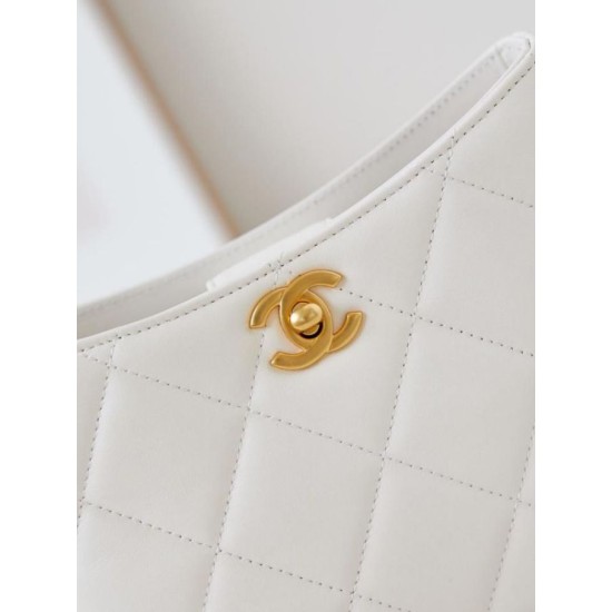 Replica perfetta Borsa Mini a tracolla AS4948 bianca Imitazione Outlet Online
