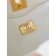 Replica perfetta Borsa Mini a tracolla AS4948 bianca Imitazione Outlet Online