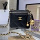 Replica perfetta Borsa Mini Vanity Case AP1147 nera Imitazione Outlet Online