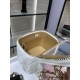 Migliore Repliche Borsa Mini Vanity Case AP1147 bianca Economiche Outlet Online
