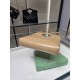Perfette Qualità Repliche Borsa Shiny Lambskin 31 Mini Shopping AS4133 beige Imitazione