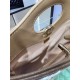 Perfette Qualità Repliche Borsa Shiny Lambskin 31 Mini Shopping AS4133 beige Imitazione