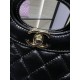 Migliore Repliche Borsa Shiny Lambskin 31 Mini Shopping AS4133 nera Economiche Outlet Online