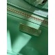 Miglior Falso Shiny Lambskin 31 Mini Shopping Bag AS4133 Verde Economiche Premium