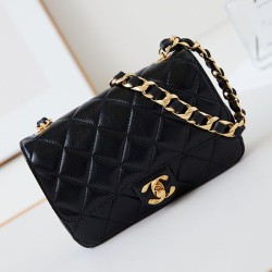 Perfette Qualità Repliche Borsa a tracolla AS5123 Nera Imitazione