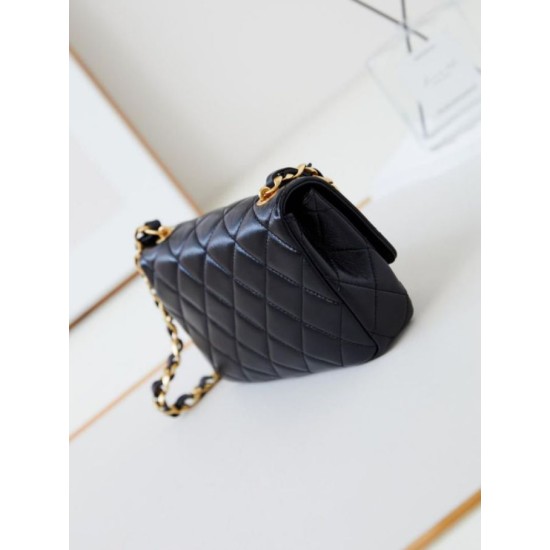 Perfette Qualità Repliche Borsa a tracolla AS5123 Nera Imitazione