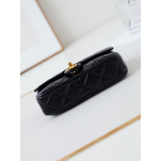 Perfette Qualità Repliche Borsa a tracolla AS5123 Nera Imitazione