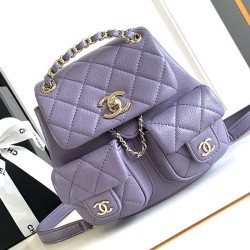 Perfette Qualità Repliche Zaino piccolo viola AS3787 Imitazione