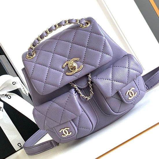 Perfette Qualità Repliche Zaino piccolo viola AS3787 Imitazione