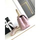 Miglior Falso Borsa piccola con manico in cocco A92990 Rosa Economiche Premium