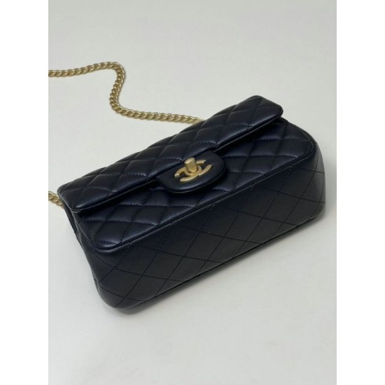 Migliore Repliche Borsa piccola con patta nera AS4041 Economiche Outlet Online