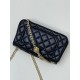 Migliore Repliche Borsa piccola con patta nera AS4041 Economiche Outlet Online
