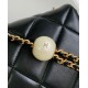 Miglior Falso Small Flap Bag Nero AS4861 Economiche Premium