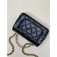 Perfette Qualità Repliche Borsa piccola con patta con manico superiore nera AS4023 Imitazione