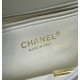 Replica perfetta Borsa piccola con patta con manico superiore bianca AS4023 Imitazione Outlet Online