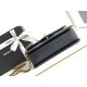 Migliore Repliche Borsa piccola con patta con manico superiore AS4038 Nera Economiche Outlet Online
