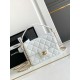 Perfette Qualità Repliche Borsa piccola con patta e manico superiore AS4038 Bianco Imitazione