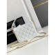 Perfette Qualità Repliche Borsa piccola con patta e manico superiore AS4038 Bianco Imitazione